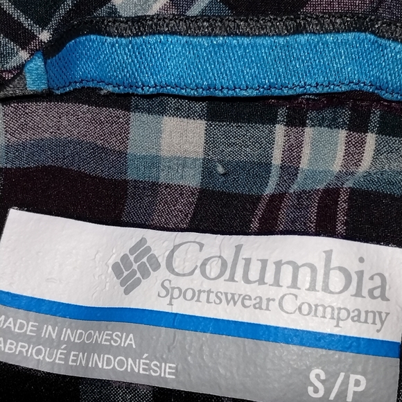 Columbia Sportswear, stretchy checked fabric, lightweight size S/p - Picture 4 of 6